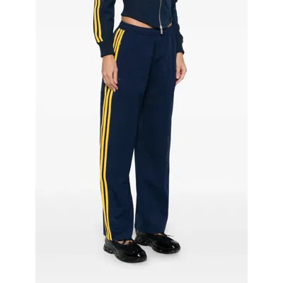 Adidas By Miaou Motorsport Pants In Blue