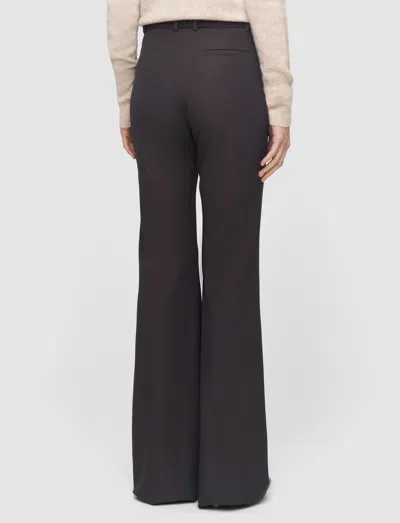 Joseph Tafira Gabardine Stretch Trousers In Brown
