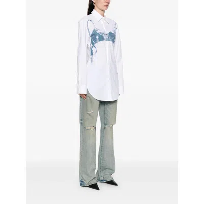 Jean Paul Gaultier Shirts In White