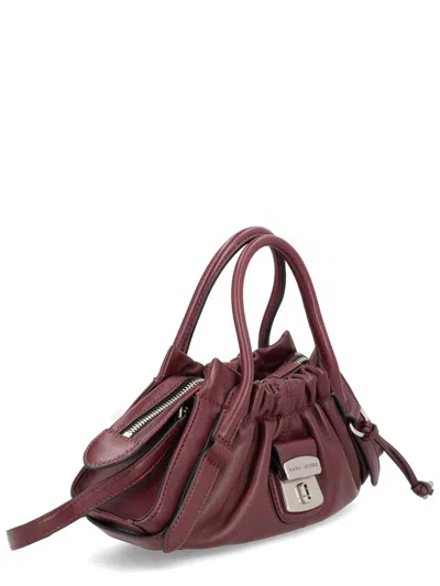 Marc Jacobs The Cristina Satchel Small In Burgundy