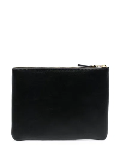 Comme Des Garçons Wallets Blacks And Greys In Black