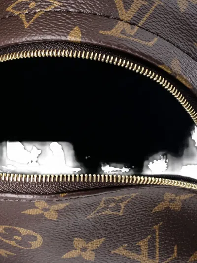 Pre-owned Louis Vuitton Palm Springs Monogram Canvas Mini Backpack In Brown