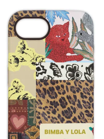 Bimba Y Lola Iphone 16e Patchwork Phone Case In Multi