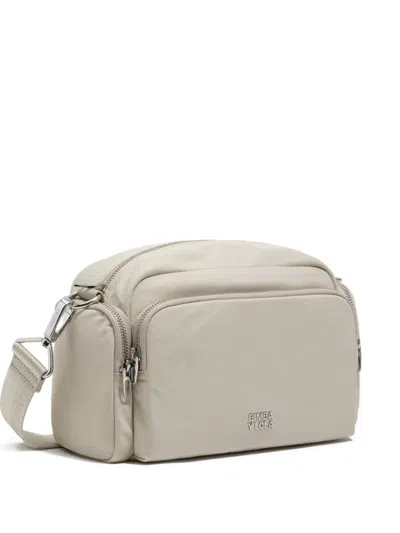 Bimba Y Lola Medium Zip-fastening Cross Body In Neutral