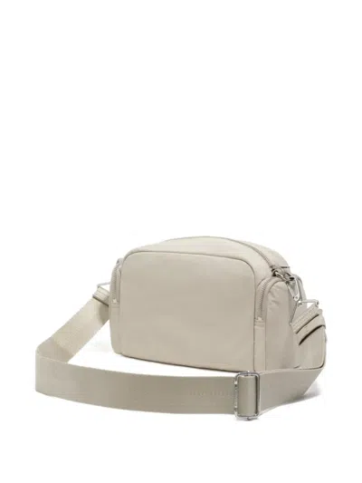 Bimba Y Lola Medium Zip-fastening Cross Body In Neutral