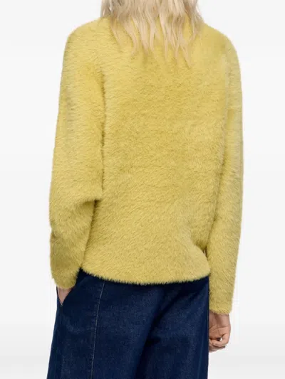 Bimba Y Lola Turtleneck Long-sleeve Sweater In Yellow
