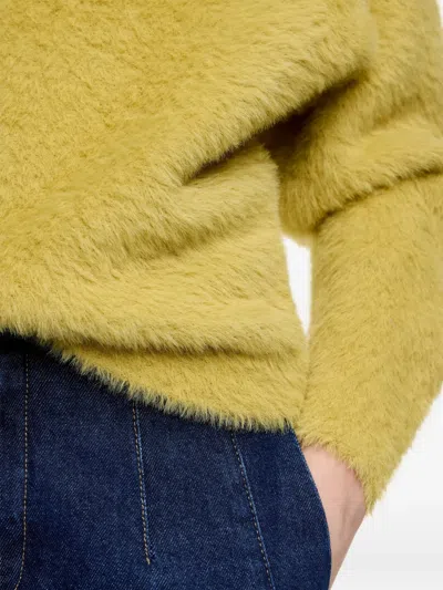 Bimba Y Lola Turtleneck Long-sleeve Sweater In Yellow