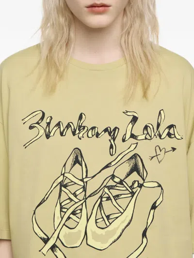 Bimba Y Lola Graphic-print T-shirt In Neutral