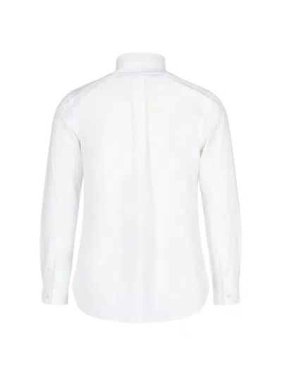 Ralph Lauren Logo Shirt In White