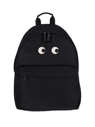 Anya Hindmarch Eyes Backpack In Black