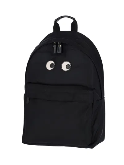 Anya Hindmarch Eyes Backpack In Black
