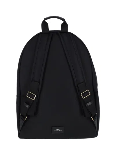 Anya Hindmarch Eyes Backpack In Black