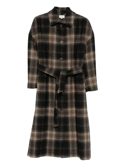 Diega Long Coat Mingo In Black