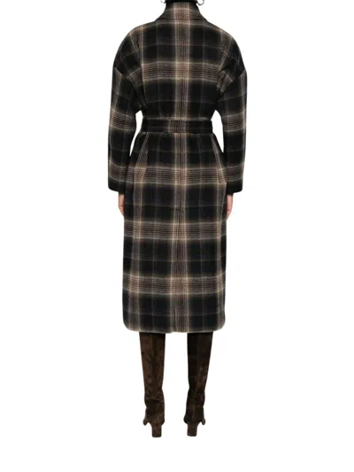 Diega Long Coat Mingo In Black