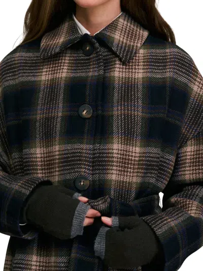 Diega Long Coat Mingo In Black