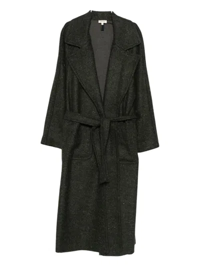 Diega Long Coat Marelo In Green