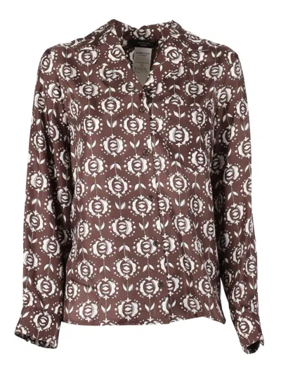 Weekend Max Mara Shirt In Brown