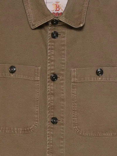 Baracuta Canvas Gd Clothing In Brown