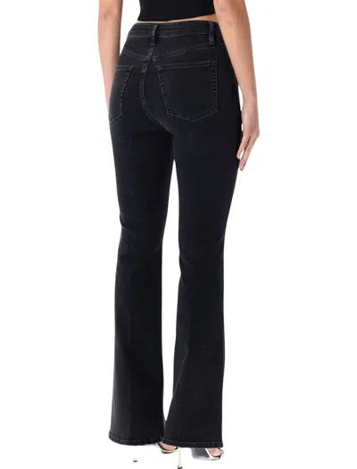 Frame Black Super Stretch The Reboot Jeans In Black