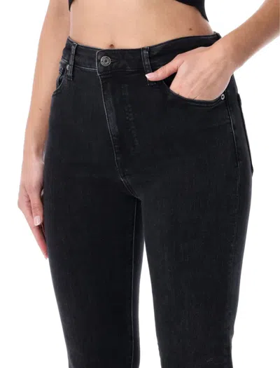 Frame Black Super Stretch The Reboot Jeans In Black