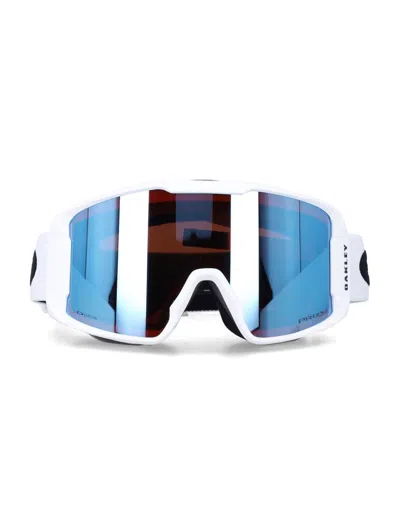 Oakley Line Miner M Prizm Sunglasses In White
