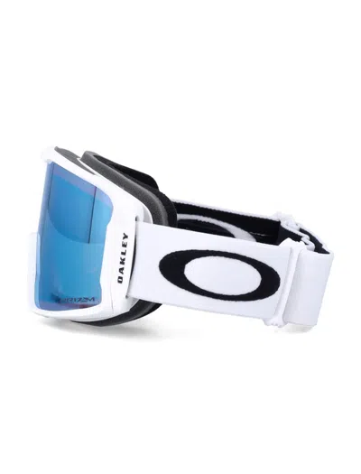 Oakley Line Miner M Prizm Sunglasses In White