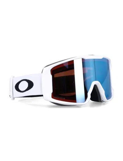 Oakley Line Miner M Prizm Sunglasses In White