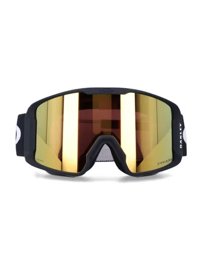 Oakley Line Miner™ L Snow Goggles With F3 Anti-fog Dual Lens In Black