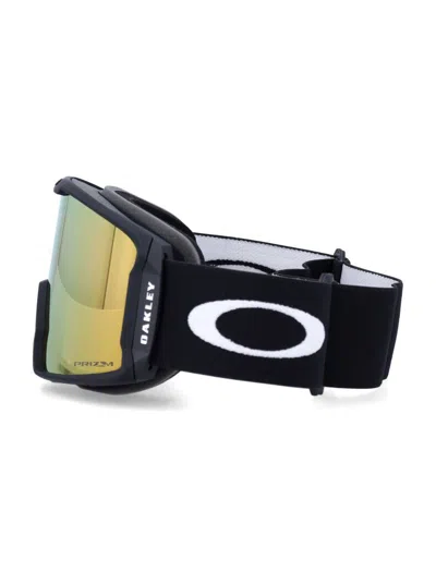 Oakley Line Miner™ L Snow Goggles With F3 Anti-fog Dual Lens In Black