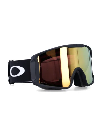 Oakley Line Miner™ L Snow Goggles With F3 Anti-fog Dual Lens In Black