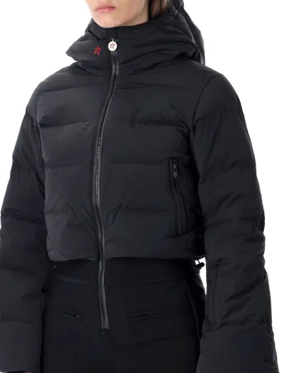 Perfect Moment Black Polar Flare Ski Suit In Black