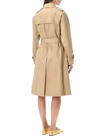 Apc A.p.c. Greta Trench In Brown