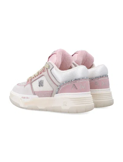 Amiri Crystal Sneakers Featuring Contrast Paneling In Multi