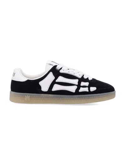 Amiri Pacific Bones Low-top Sneakers With Contrast Panels In Multi