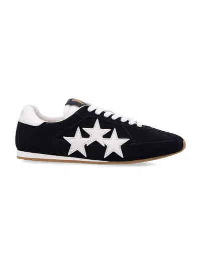 Amiri Pacific Flat Star-detail Sneakers In Black