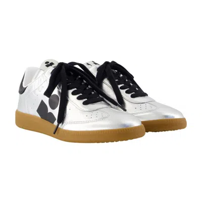 Isabel Marant Kaycee Ga Sneakers In Silver