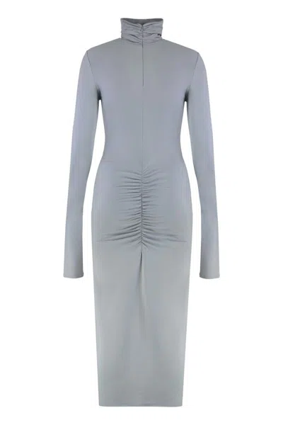 Les Filles D'eva Sweater Dress In Viscose In Gray