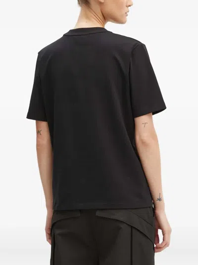 Heliot Emil Graphic-print Short-sleeve T-shirt In Black