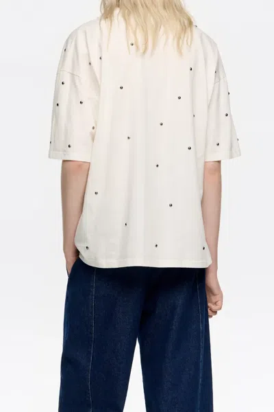 Bimba Y Lola Stud T-shirt In Multi