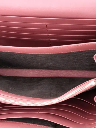 Pre-owned Gucci Dionysus Chain Wallet Blooms Print Gg Coated Canvas Small Crossbody Bag In Brown