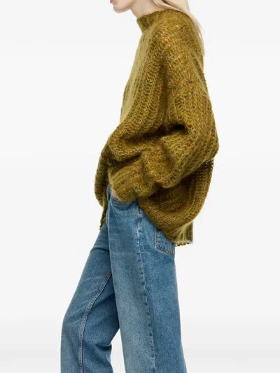 Bimba Y Lola Turtleneck Sweater In Brown