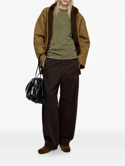 Bimba Y Lola Studded T-shirt In Gray