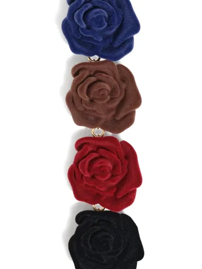 Bimba Y Lola Rose Charm Necklace In Multi