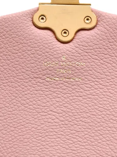 Pre-owned Louis Vuitton Clapton Handbag Damier And Leather Pm Crossbody Bag In Brown