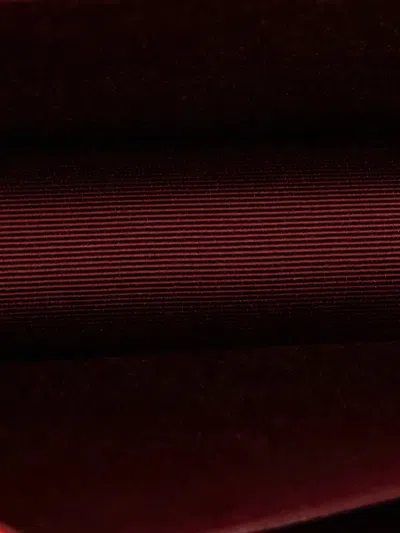 Pre-owned Dior Ama Flap Bag Grained Calfskin Medium Crossbody Bag In Red