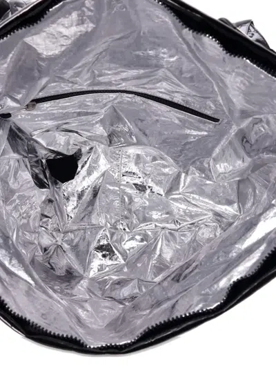 Pre-owned Bottega Veneta Tent Leather Backpack In Black