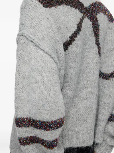 Bimba Y Lola Bow-detail Cardigan In White