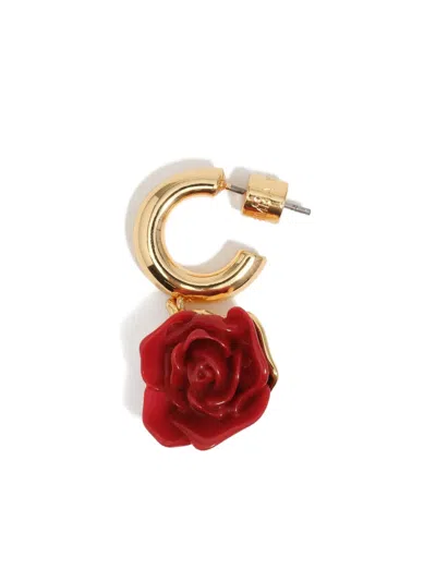 Bimba Y Lola Rose Earrings In Gold