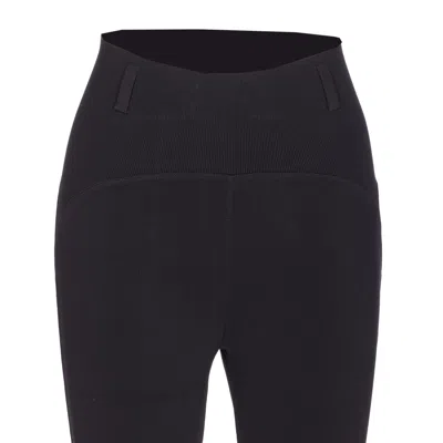 Alaïa Alaia Women Rib Leggings In Black