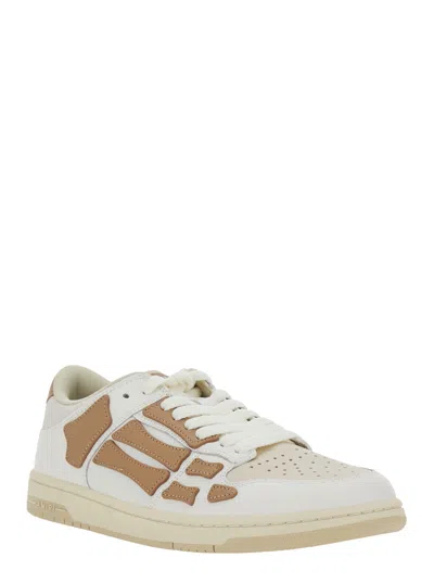 Amiri Rubber Sole Low Top Sneakers In Multi